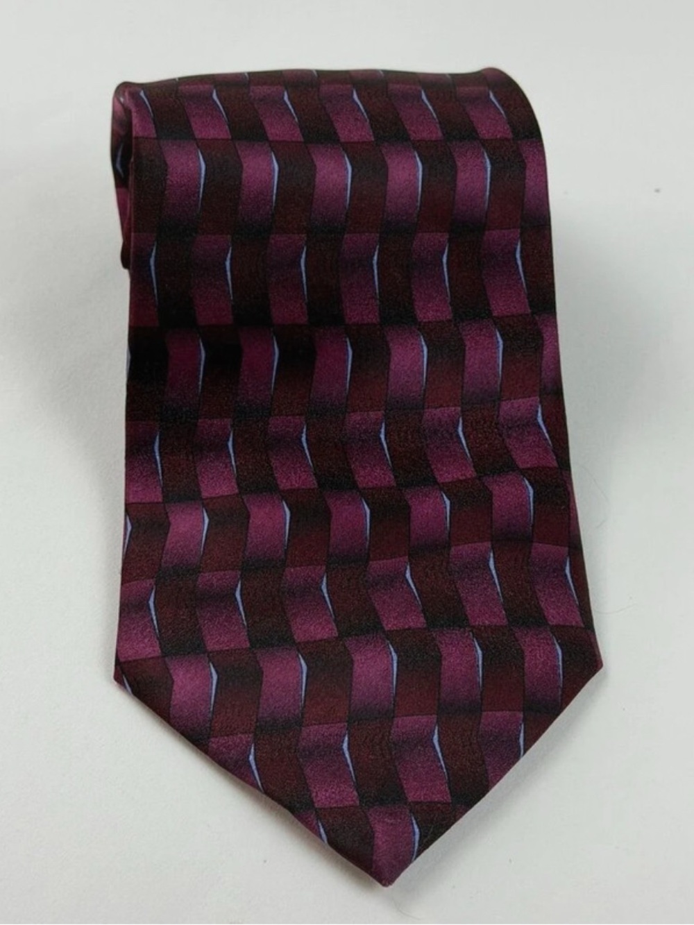 Grateful Dead Black Maroon Silk Tie Jahrhunderthal Hall 17th Set Necktie